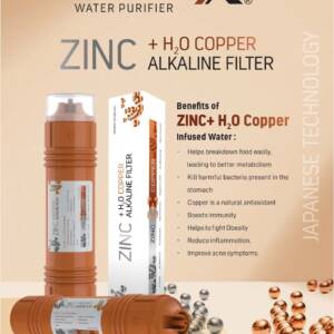 Zinc + H2O Copper Alkaline Filter